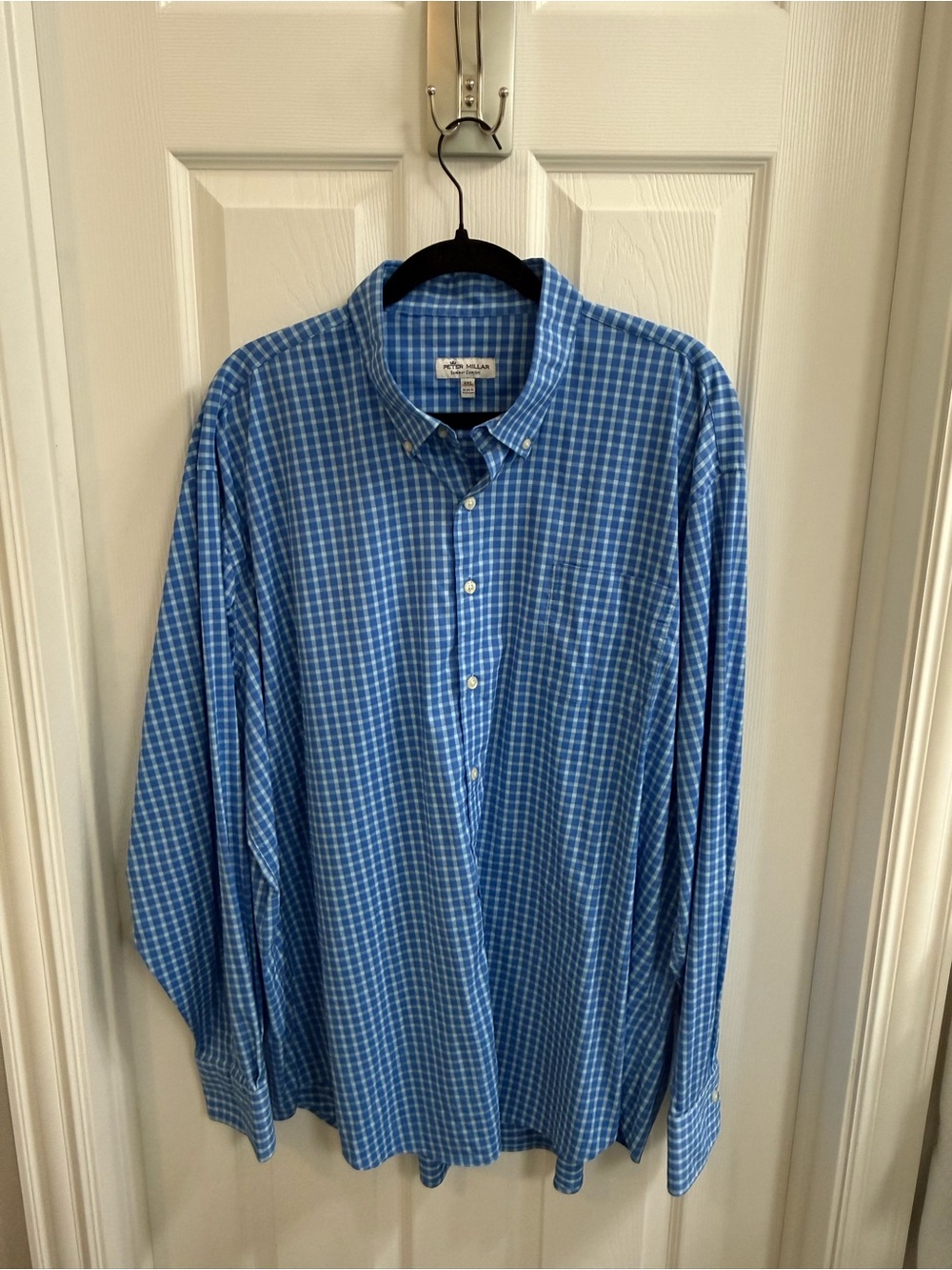 Peter Millar Summer Comfort Blue Striped Button-down Shirt